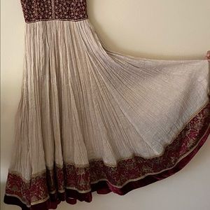 Indian wedding wear. Crushed Silk
